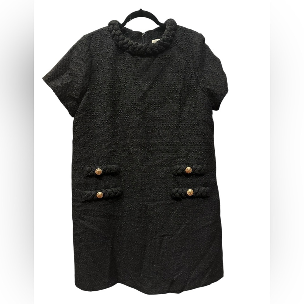 Tuckernuck Charcoal Women's Cape with Braided Collar - Picture 4 of 10